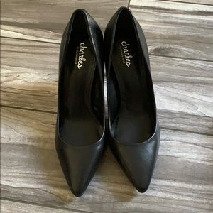 Charles by Charles David black leather pumps 8